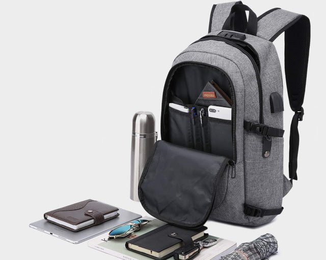 Wenig Zaino per notebook fino a 15.6 pollici con chiusura a lucchetto | Prova