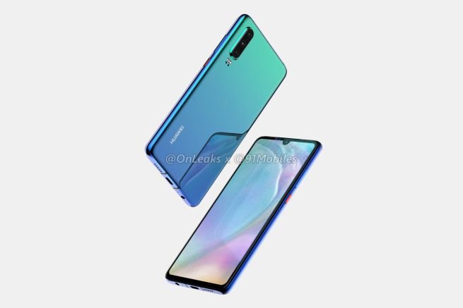 Huawei P30, tre fotocamere posteriori e jack audio?