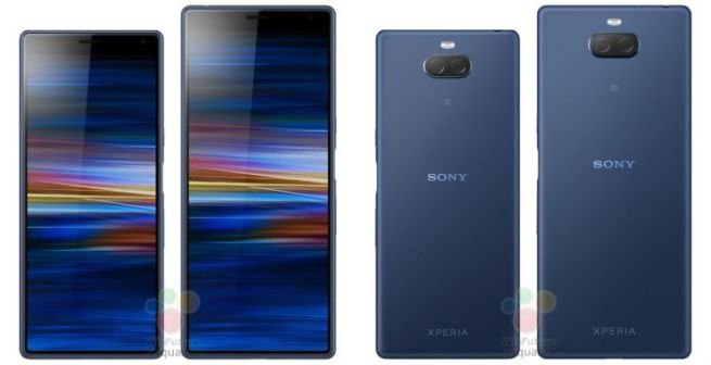 Sony Xperia 10 e 10 Plus, possibili specifiche